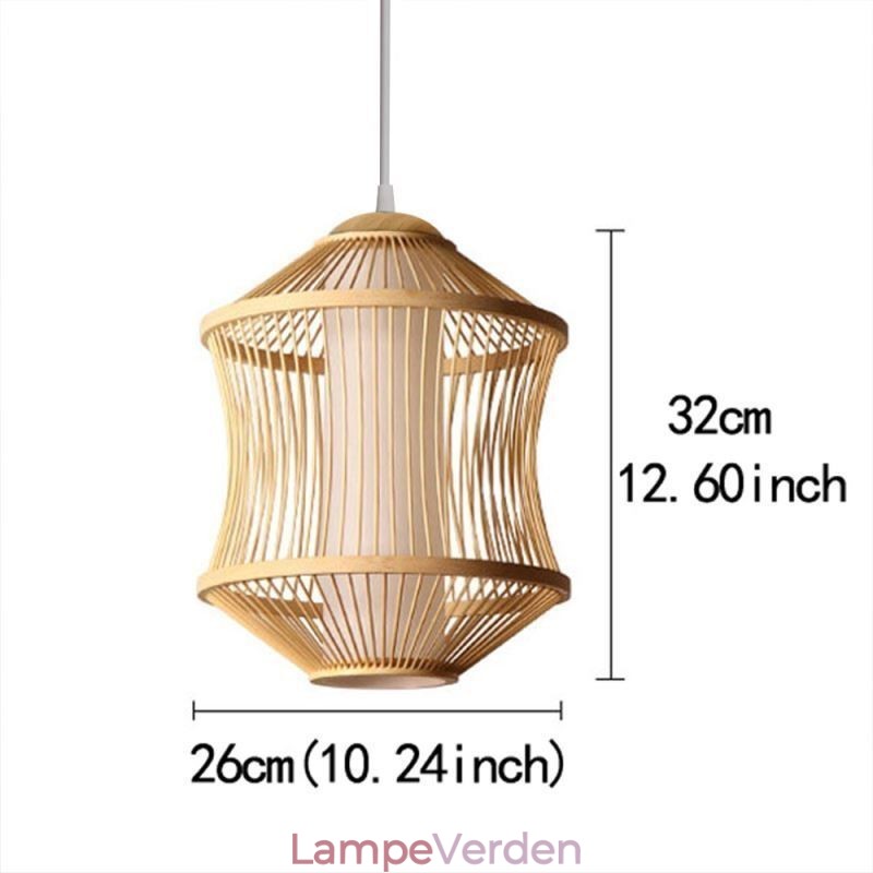 Visual Comfort Bamboo Cage Pendel Light