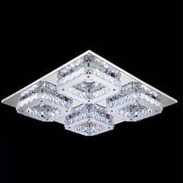 Moderne moderne elektropletteret metal Flush Mount