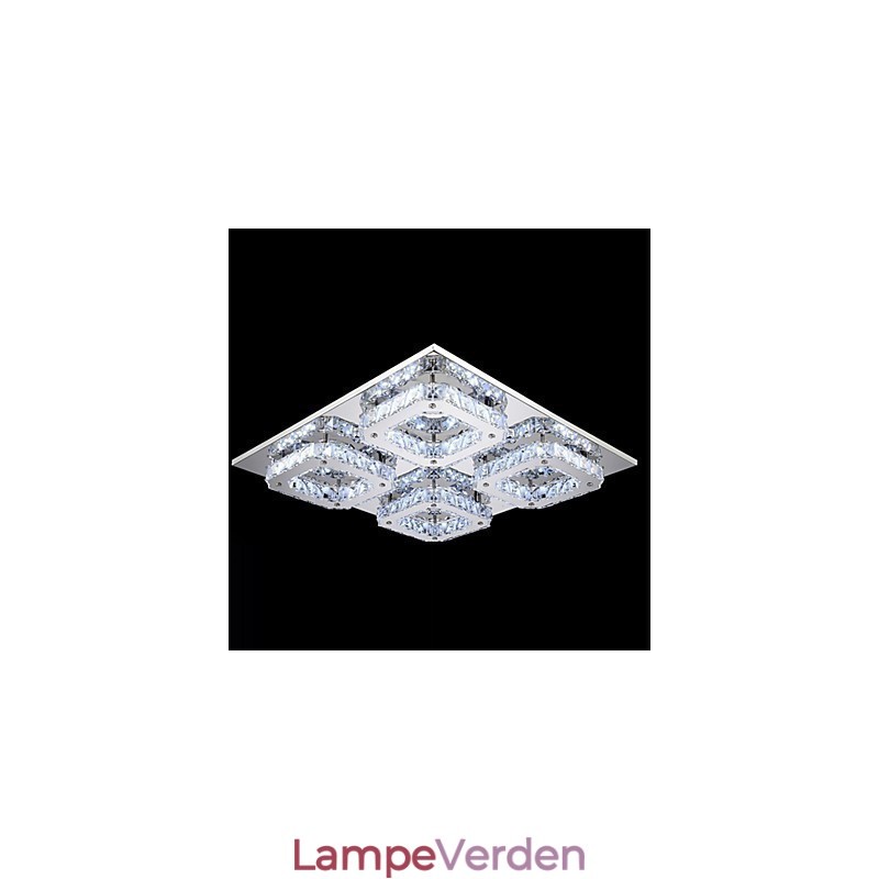 Moderne moderne elektropletteret metal Flush Mount