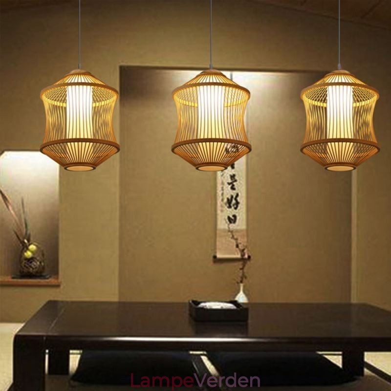 Visual Comfort Bamboo Cage Pendel Light