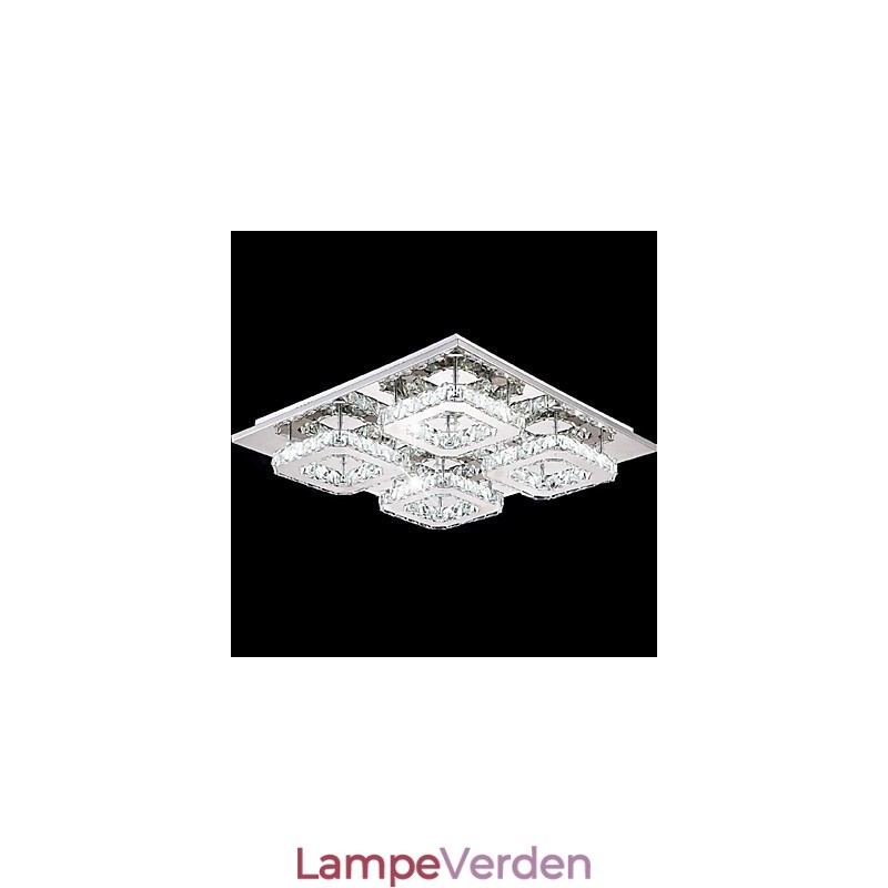 Moderne moderne elektropletteret metal Flush Mount