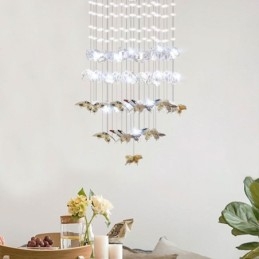 Nordic Pendel Light Creative Butterfly Glas Pendel