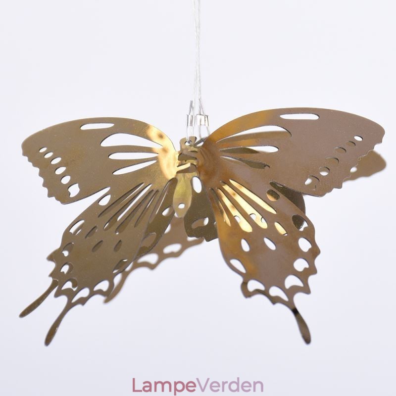 Nordic Pendel Light Creative Butterfly Glas Pendel