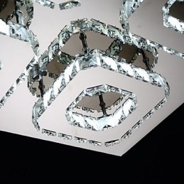 Moderne moderne elektropletteret metal Flush Mount