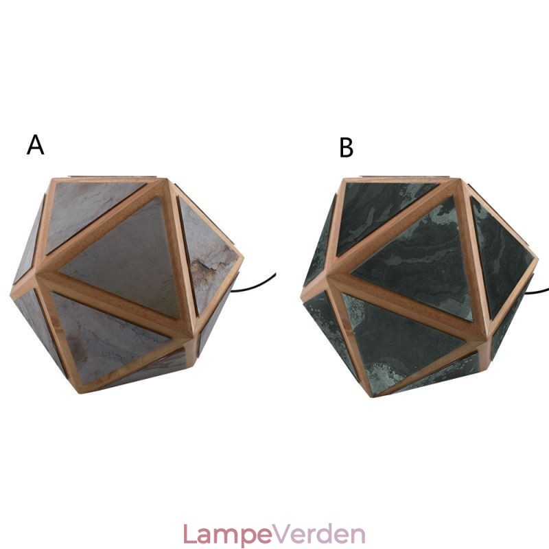 Geometrisk pendant lys diamantformet 3D gennemskinnelig design