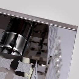 Lysekrone Moderne Krystal Rustfri Living 4 Lys