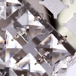 Lysekrone Moderne Krystal Rustfri Living 4 Lys