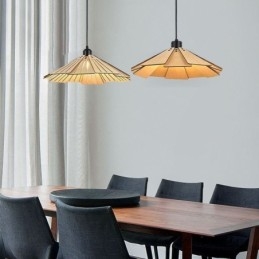 Pendel Creative Retro træloftslampe