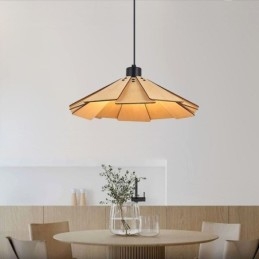 Pendel Creative Retro træloftslampe