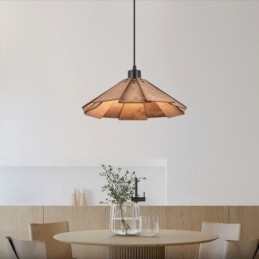 Retro Pendel Creative Træloftslampe