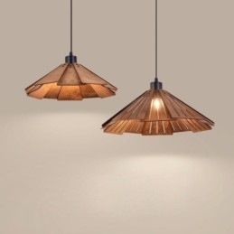 Retro Pendel Creative Træloftslampe
