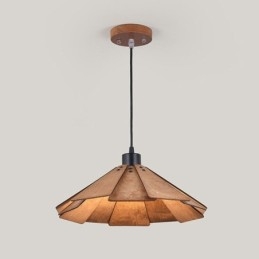 Retro Pendel Creative Træloftslampe