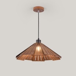 Retro Pendel Creative Træloftslampe