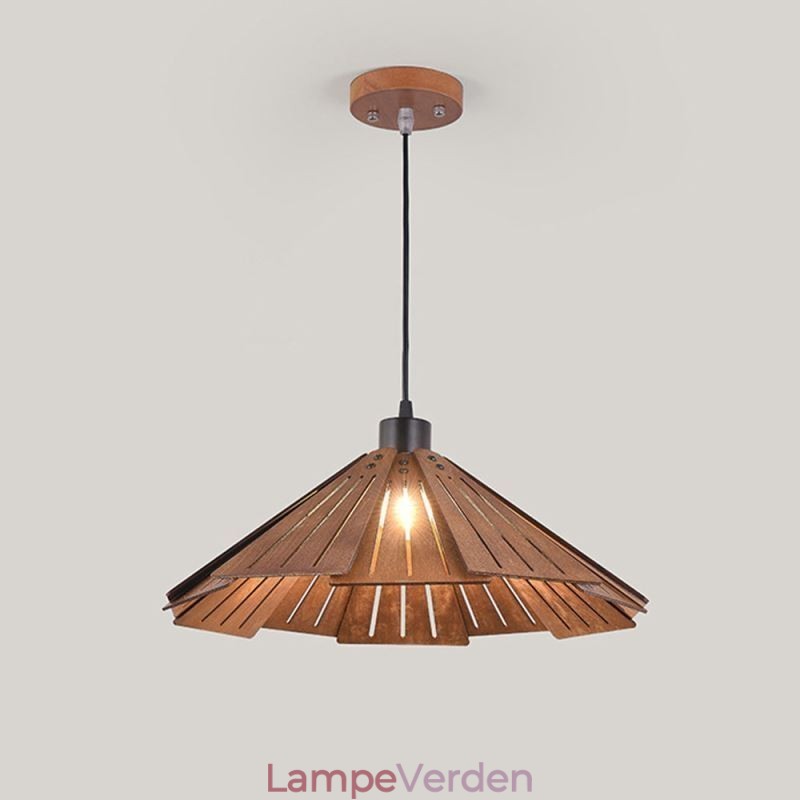 Retro Pendel Creative Træloftslampe