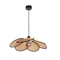 Pendel Naturlig Enkel håndvævet lampe