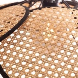 Pendel Naturlig Enkel håndvævet lampe