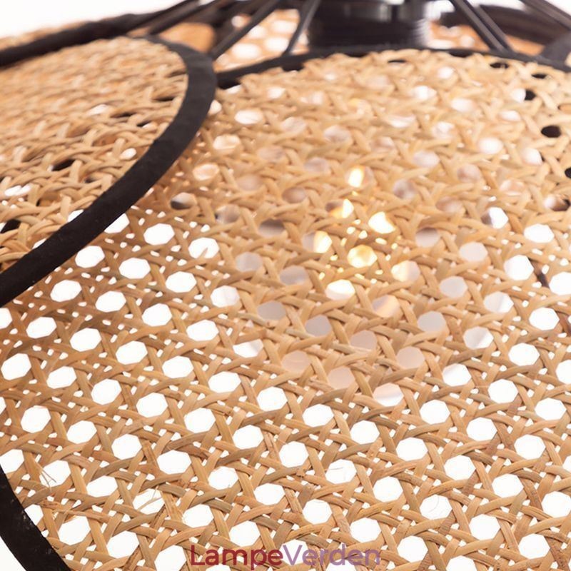 Pendel Naturlig Enkel håndvævet lampe