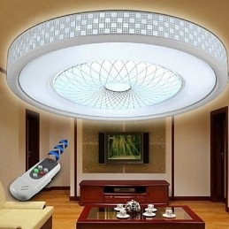 Moderne moderne elektropletteret metal Flush Mount