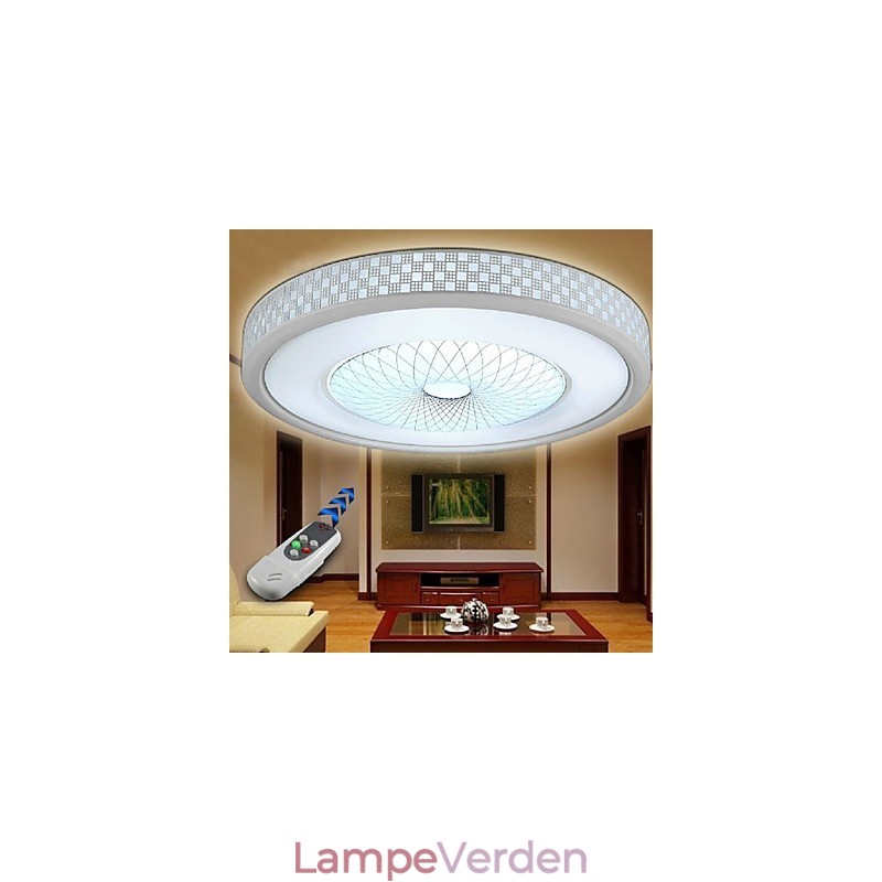 Moderne moderne elektropletteret metal Flush Mount