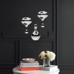 Kreativ Pendel Moderne simpelt galvaniseret glas lille loftslampe