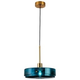 Rund kageglas hængelampe Moderne Minimalistisk Smedejernsloftslampe