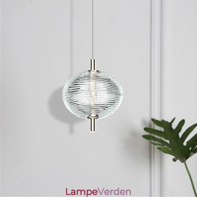 Vand Ripple Pendel Moderne Minimalistisk Smedejern Loftslampe