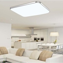 Moderne moderne elektropletteret metal Flush Mount