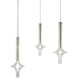 Glasrør Pendel Moderne Minimalistisk Smedejern Loftslampe