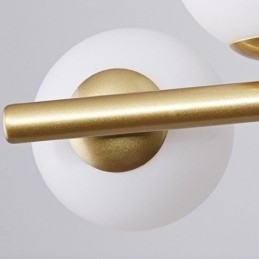 Pendel Moderne Simple Magic Beans Molecular Smedejern Glas Loftslampe