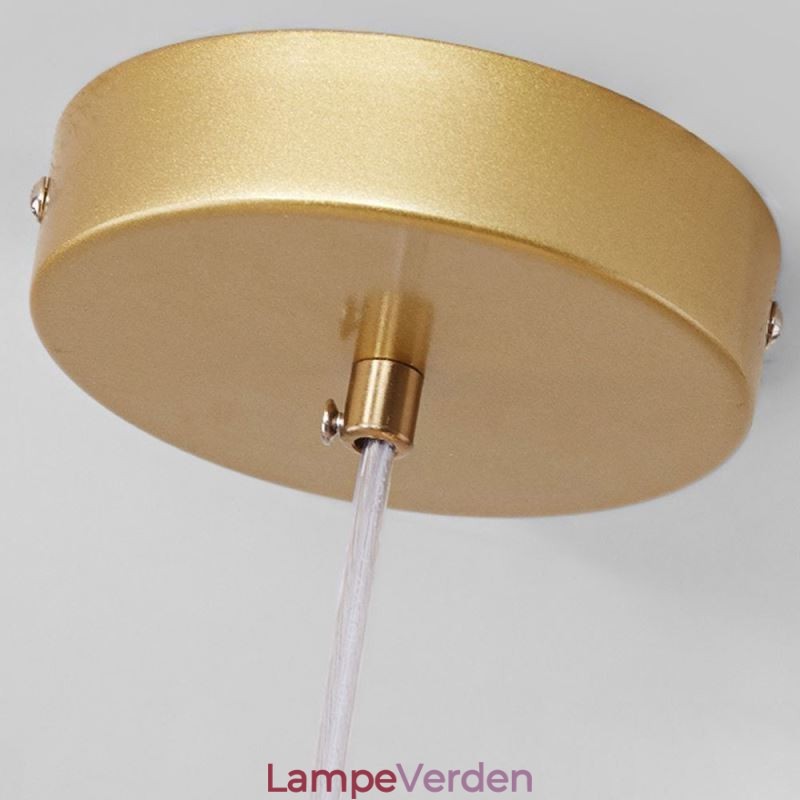 Pendel Moderne Simple Magic Beans Molecular Smedejern Glas Loftslampe