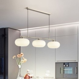 Nordic Glass Pendel Creative Smedejerns Loftslampe