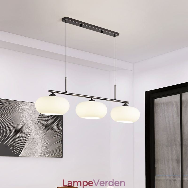 Nordic Glass Pendel Creative Smedejerns Loftslampe