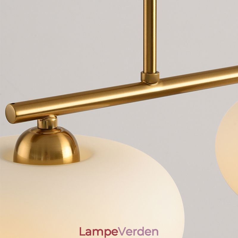 Nordic Glass Pendel Creative Smedejerns Loftslampe