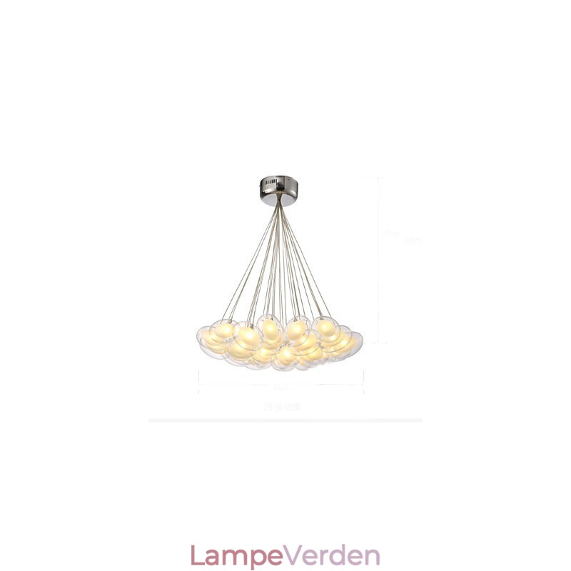 Lysekrone 22 lys G4 Retrofit Modern Contemporary