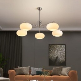 Nordic Glass Pendel Creative Smedejerns Loftslampe