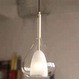 Pendel Moderne Minimalistisk Dobbelt Glas Loftslamper