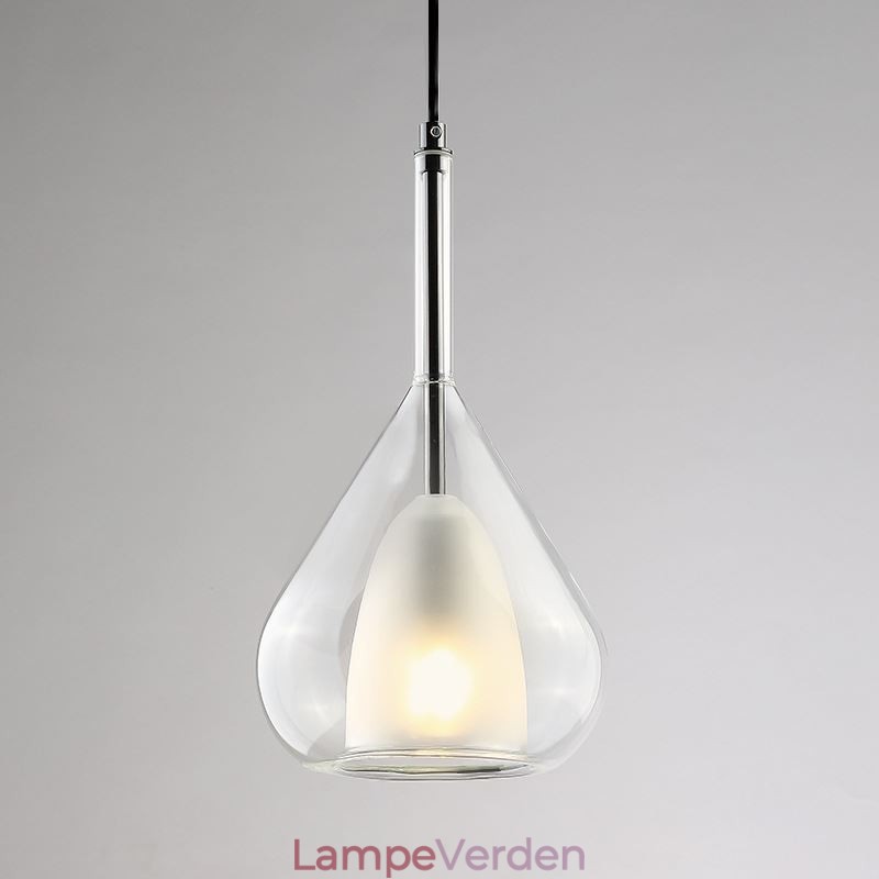 Pendel Moderne Minimalistisk Dobbelt Glas Loftslamper