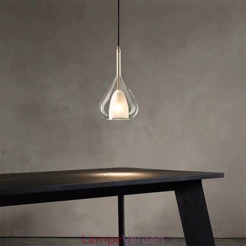 Pendel Moderne Minimalistisk Dobbelt Glas Loftslamper