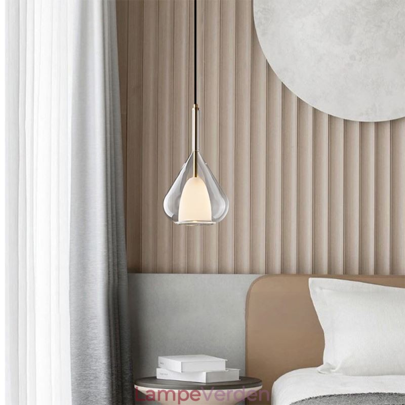 Pendel Moderne Minimalistisk Dobbelt Glas Loftslamper