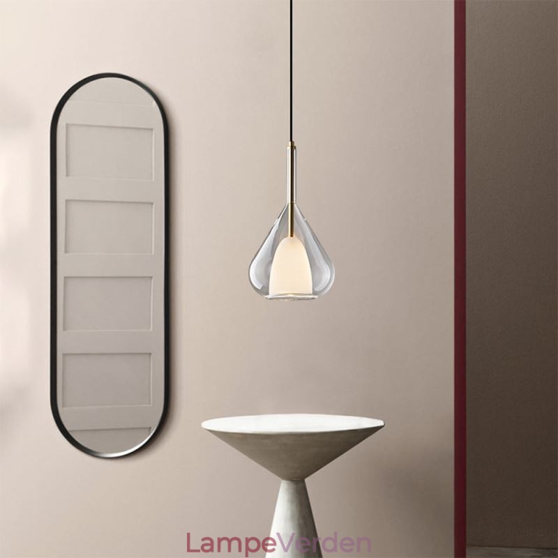 Pendel Moderne Minimalistisk Dobbelt Glas Loftslamper