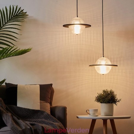 Moderne glas pendant lys form loftslampe Moderne glas pendant lys form loftslampe