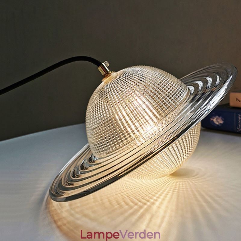 Moderne glas pendant lys form loftslampe