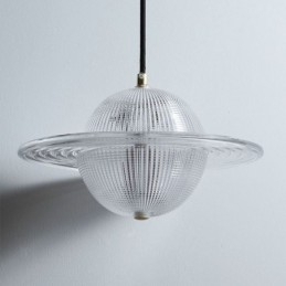Moderne glas pendant lys form loftslampe