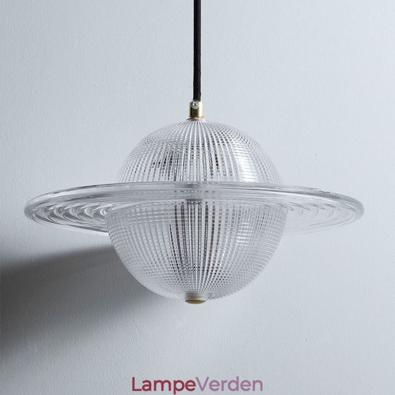 Moderne glas pendant lys form loftslampe