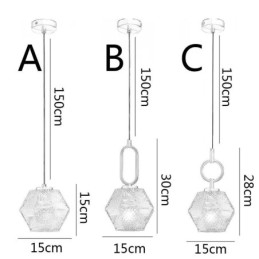 Moderne Pendant Glas Home Lighting Creative Pendel Light