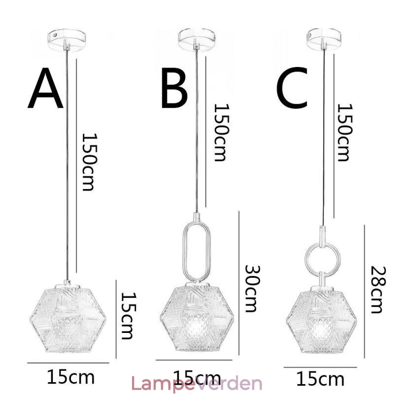 Moderne Pendant Glas Home Lighting Creative Pendel Light