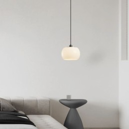 Moderne Glas Pendel Light Pumpkin Design Pendel Lampe