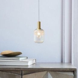 Moderne Pendant Light One Light Glas Pendant Lighting Island