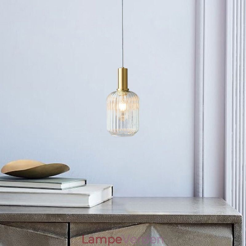 Moderne Pendant Light One Light Glas Pendant Lighting Island