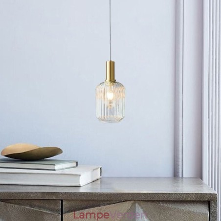 Moderne Pendant Light One Light Glas Pendant Lighting Island